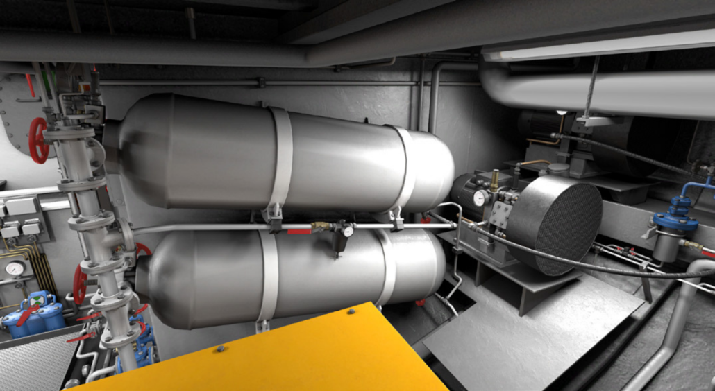 Fig.8. Compressed air system